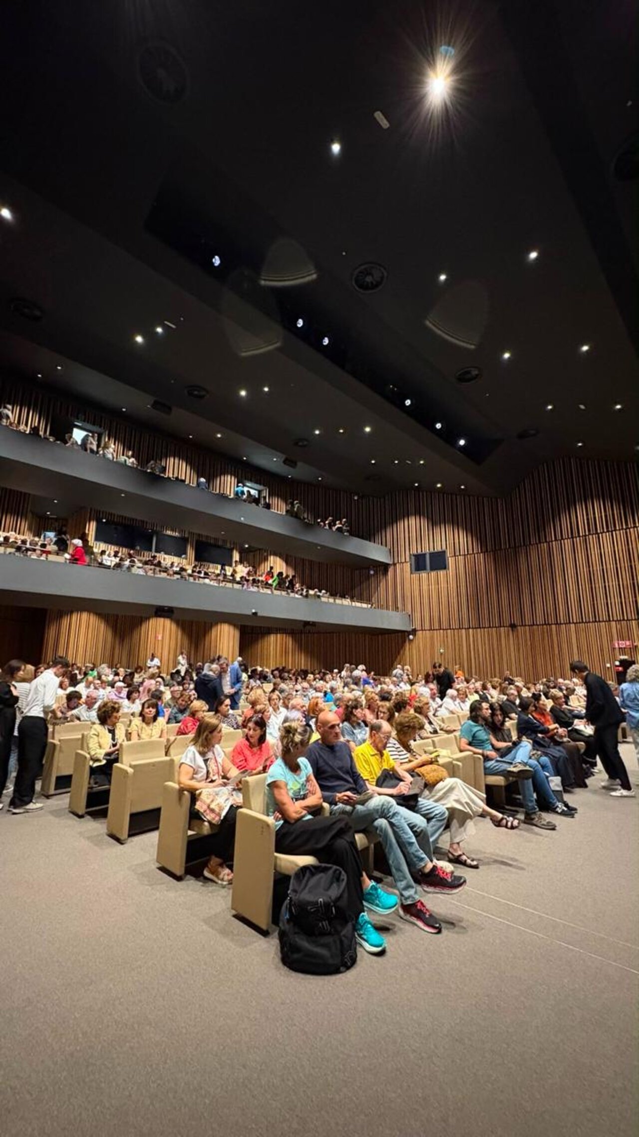 A full house at Musikene Concert Hall