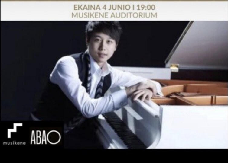 Steven Lin Piano Recital at Musikene poster